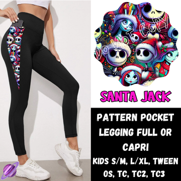 SANTA JACK -PPO12 - LEGGING/CAPRI PREORDER CLOSING 10/8