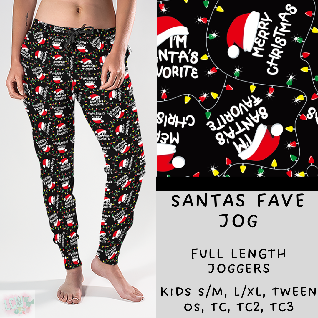 Batch #218 - Christmas Cozy Presale - Closes 10/18 - ETA late Nov - Santas Fave Joggers