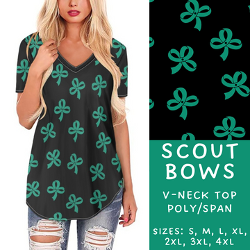 Batch #224 - Cookie Dealer 2 - Closes 10/28 - ETA mid Dec - Scout Bows V-Neck Tee