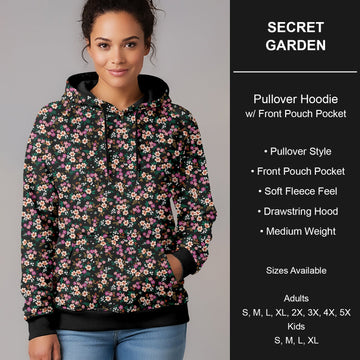 B266 - Preorder Secret Garden Pullover Hoodie (Closes 12/17. ETA late Feb.)