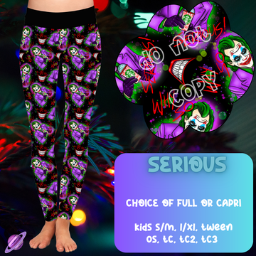 SERIOUS - B98 - LEGGING/CAPRI PREORDER CLOSING 9/22