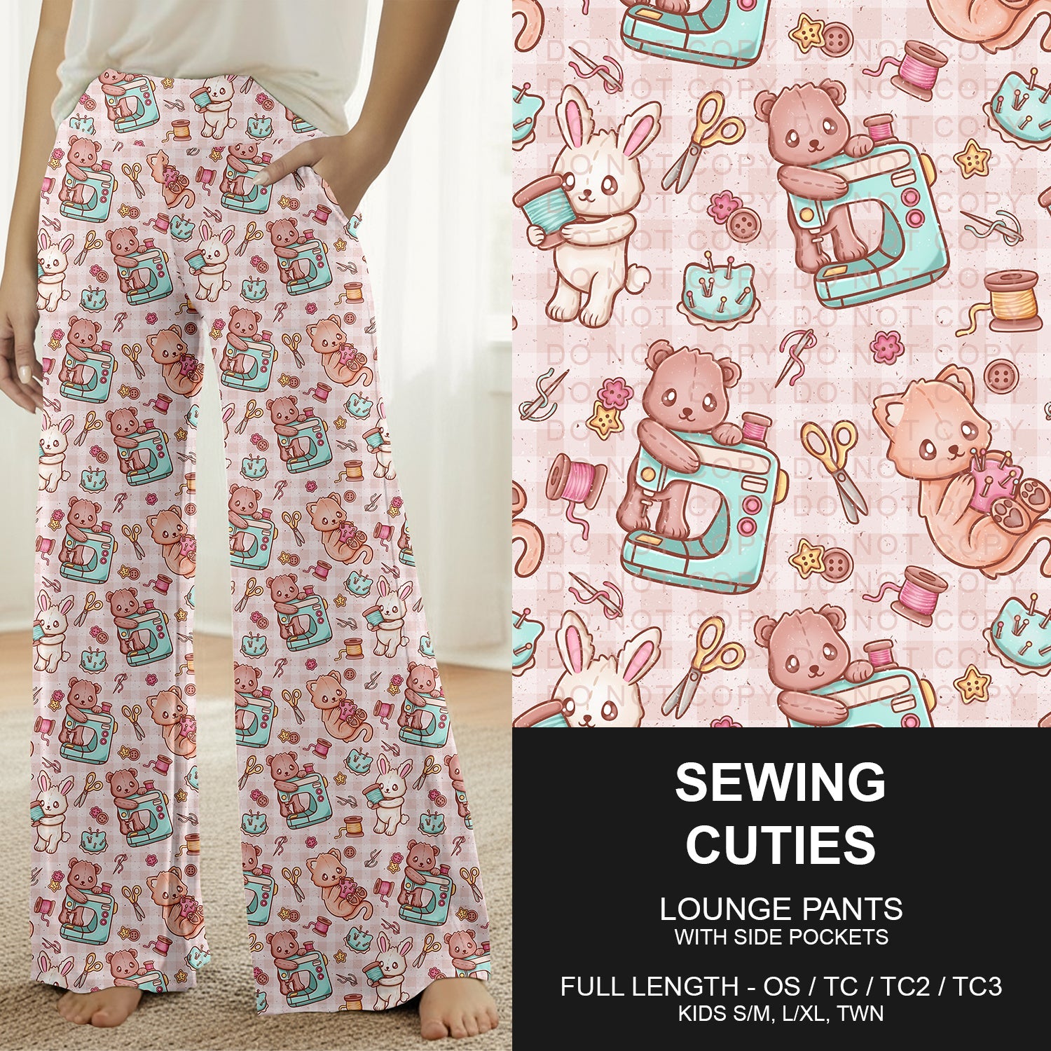 B267 - Preorder Sewing Cuties Lounge Pants (Closes 12/21. ETA late Feb.)