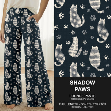B264 - Preorder Shadow Paws Lounge Pants (Closes 12/07. ETA early Feb.)