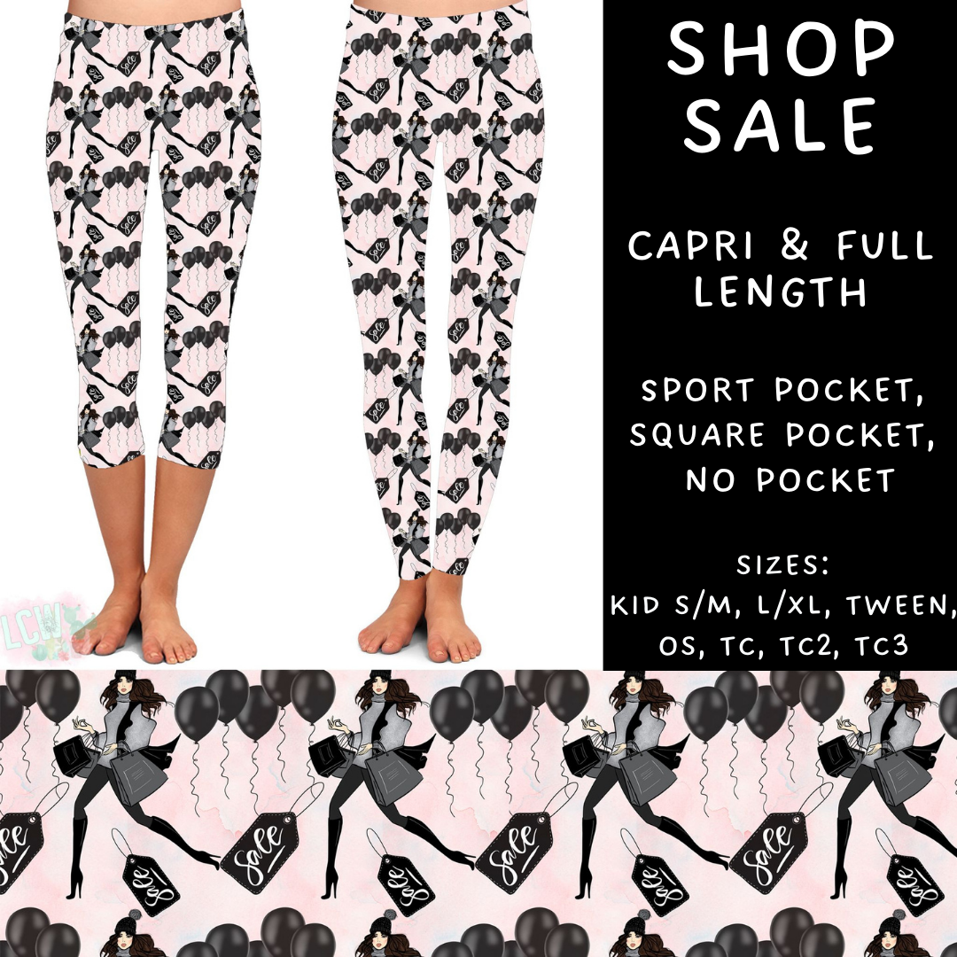 Batch #223 - Black Friday - Closes 10/18 - ETA mid Nov - Shop Sale Full and Capri Length Leggings