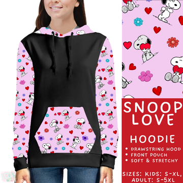 Batch #457 - Magical Character Love Collection - Closes 12/1 - ETA mid Jan - Snoop Love Hoodie
