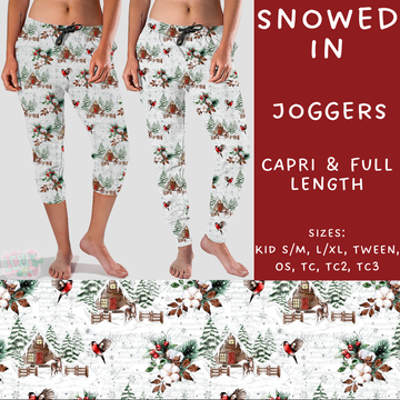 Batch #231 - Tis The Season - Closes 10/31 - ETA early/mid Dec - Snowed In Full and Capri Length Joggers