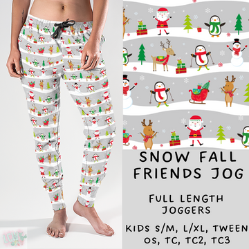 Batch #218 - Christmas Cozy Presale - Closes 10/18 - ETA late Nov - Snow Fall Friends Joggers