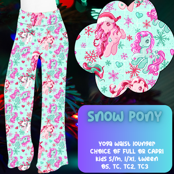 SNOW PONY - B98 - LOUNGER PREORDER CLOSING 9/22