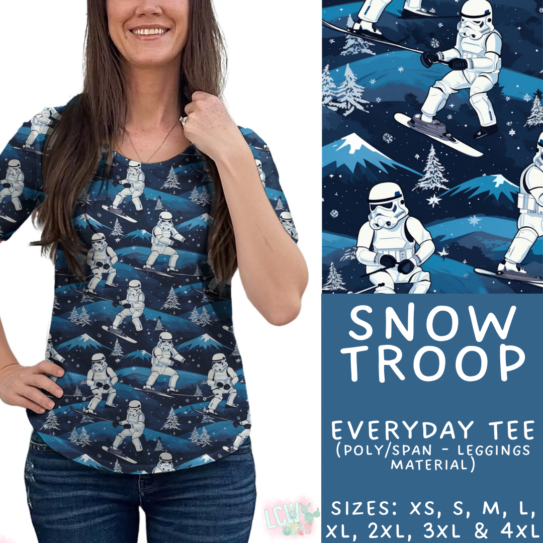 Batch #479 - Cool Characters 11 - Closes 1/21 - ETA mid/late March - Snow Troop Everyday Tee