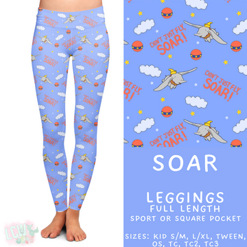 Ready to Ship - Soar - OS Square Pockets, TC & TC2 Sport Pockets