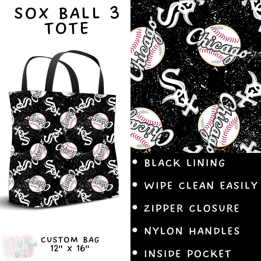 Batch #343 - Home Run Collection - Closes 5/22 - ETA mid July - Sox Ball 3 Tote
