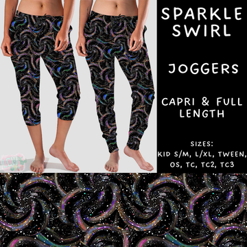 Batch #223 - Black Friday - Closes 10/18 - ETA mid Nov - Sparkle Swirl Full and Capri Length Joggers