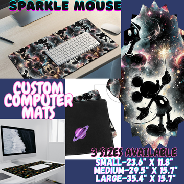 SPARKLE MOUSE - COMPUTER MAT PREORDER CLOSING 12/6