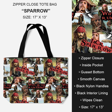 B195 - Preorder Sparrow Tote Bag (Closes 11/19. ETA: late Jan.)