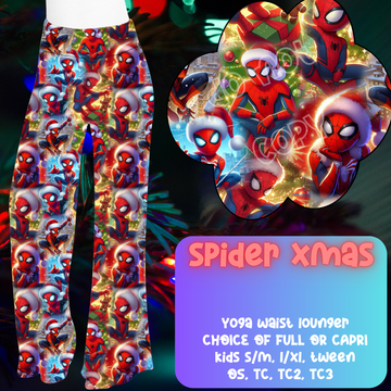 SPIDER XMAS - CHRISTMAS RUN - LOUNGER PREORDER CLOSING 9/29