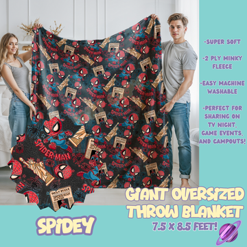 SPIDEY - OVERSIZED THROW BLANKET 11 - PREORDER CLOSING 2/2