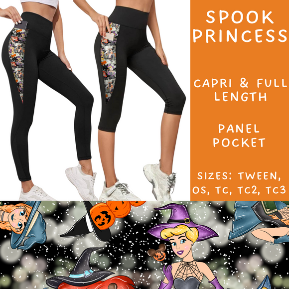 Ready To Ship - Spook Princess Pocket Full Length Legging - TC