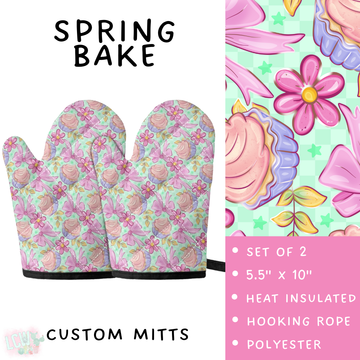 Batch #476 - Bake Off - Closes 1/16 - ETA early/mid March - Spring Bake Oven Mitts