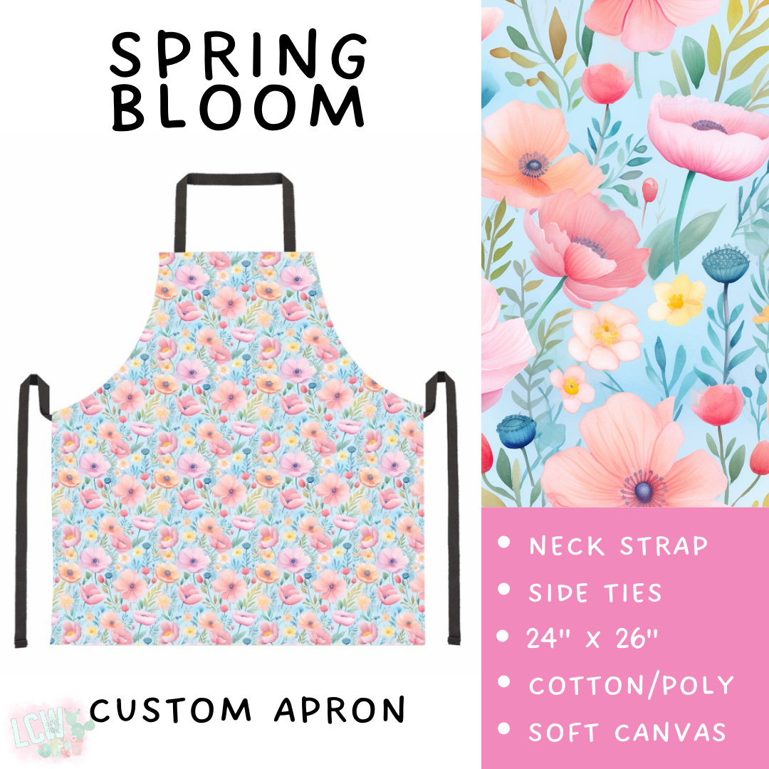 Batch #476 - Bake Off - Closes 1/16 - ETA early/mid March - Spring Blooms Apron