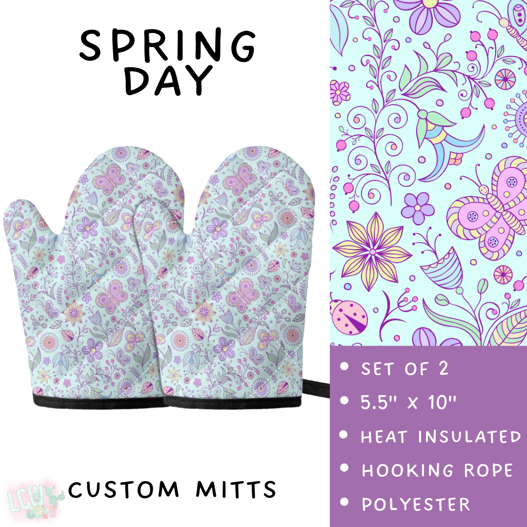 Batch #476 - Bake Off - Closes 1/16 - ETA early/mid March - Spring Day Oven Mitts