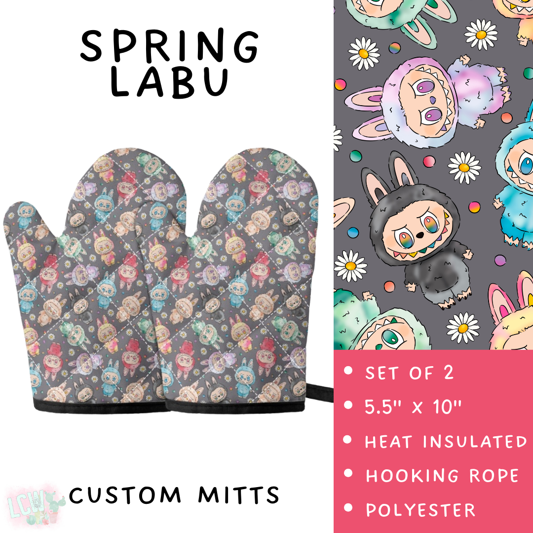 Batch #476 - Bake Off - Closes 1/16 - ETA early/mid March - Spring Labu Oven Mitts