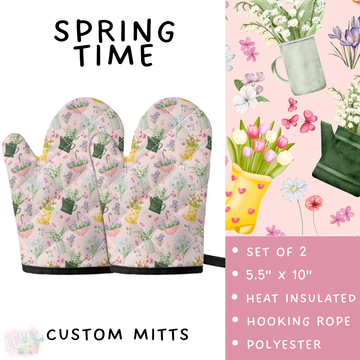 Batch #476 - Bake Off - Closes 1/16 - ETA early/mid March - Spring Time Oven Mitts