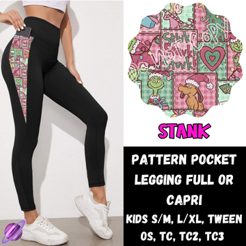 STANK -PPO12 - LEGGING/CAPRI PREORDER CLOSING 10/8