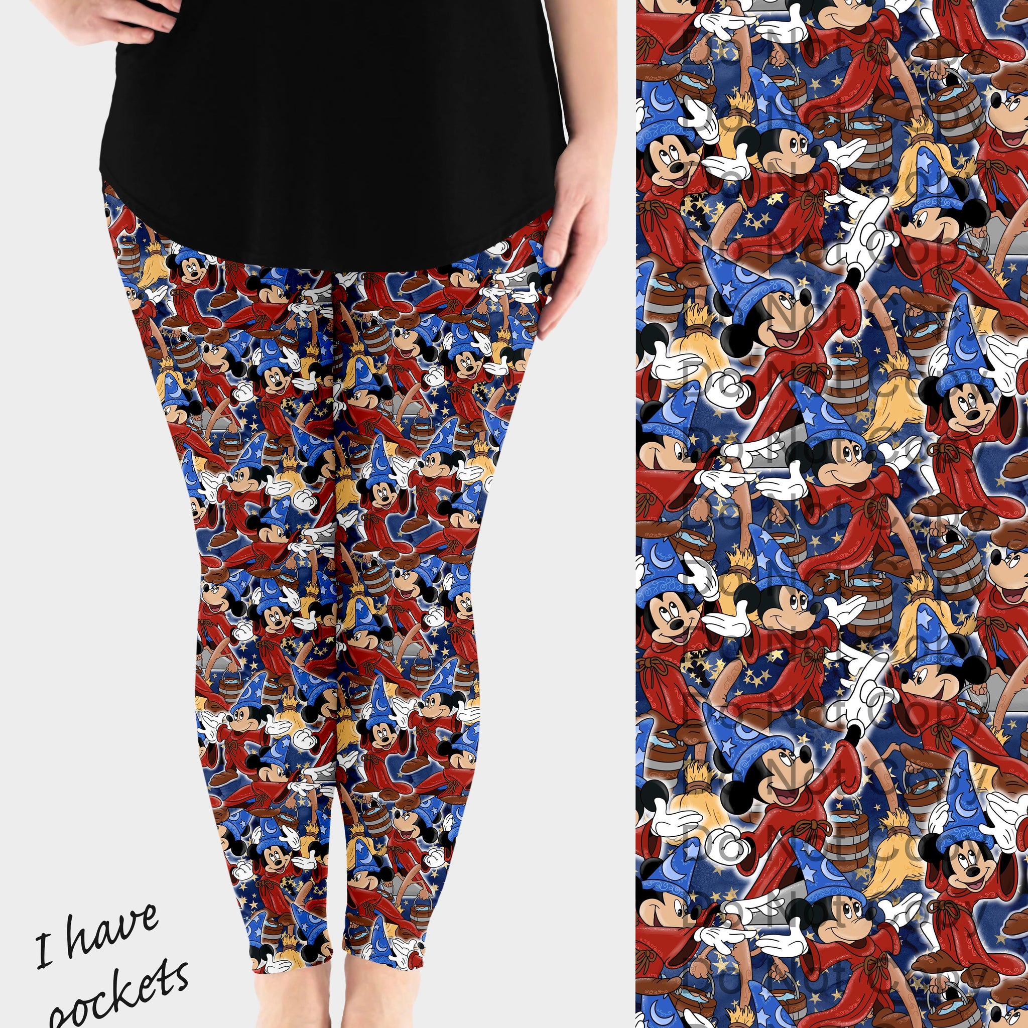 RTS - Starry Apprentice Leggings w/ Pockets