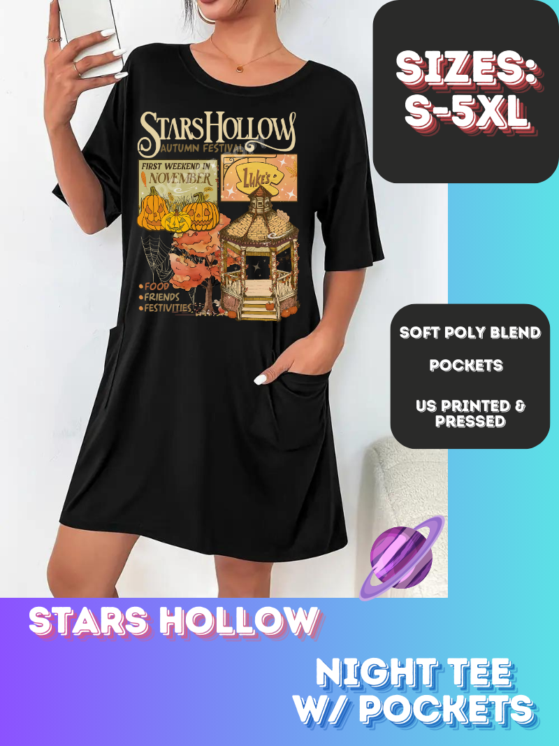 STARS H-SLEEP SHIRT-PREORDER CLOSING 9/20