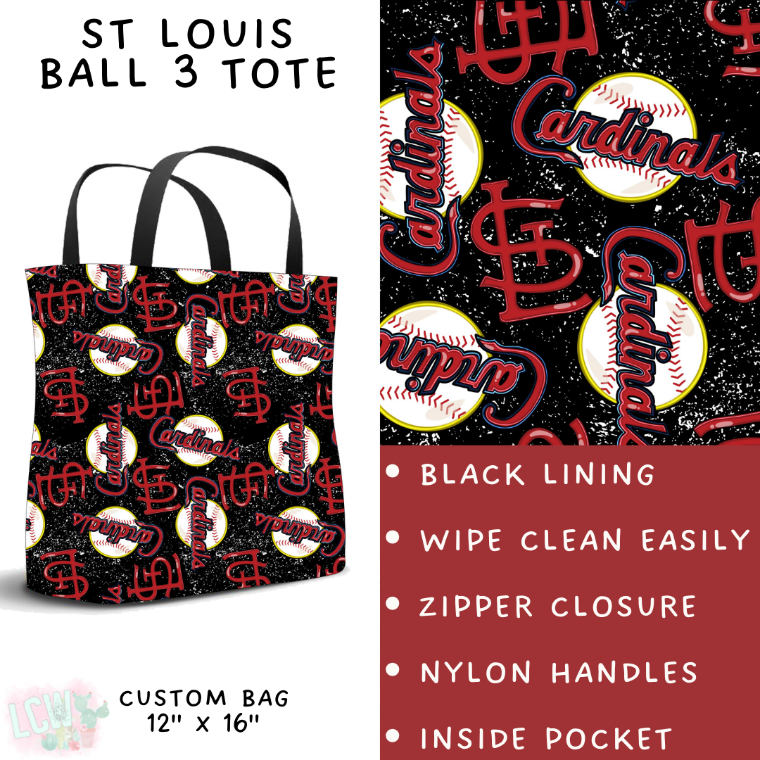 Batch #343 - Home Run Collection - Closes 5/22 - ETA mid July - St Louis Ball 3 Tote