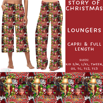 Batch #231 - Tis The Season - Closes 10/31 - ETA early/mid Dec - Story of Christmas Capri and Full Length Loungers