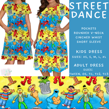 Batch #456 - Storybook Collection 4 - Closes 11/28 - ETA late Jan - Street Dance Womens & Girls Dress