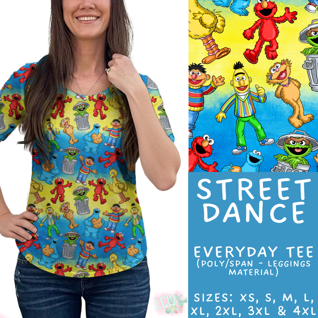 Batch #456 - Storybook Collection 4 - Closes 11/28 - ETA late Jan - Street Dance Everyday Tee