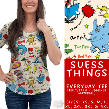 Batch #456 - Storybook Collection 4 - Closes 11/28 - ETA late Jan - Suess Things Everyday Tee
