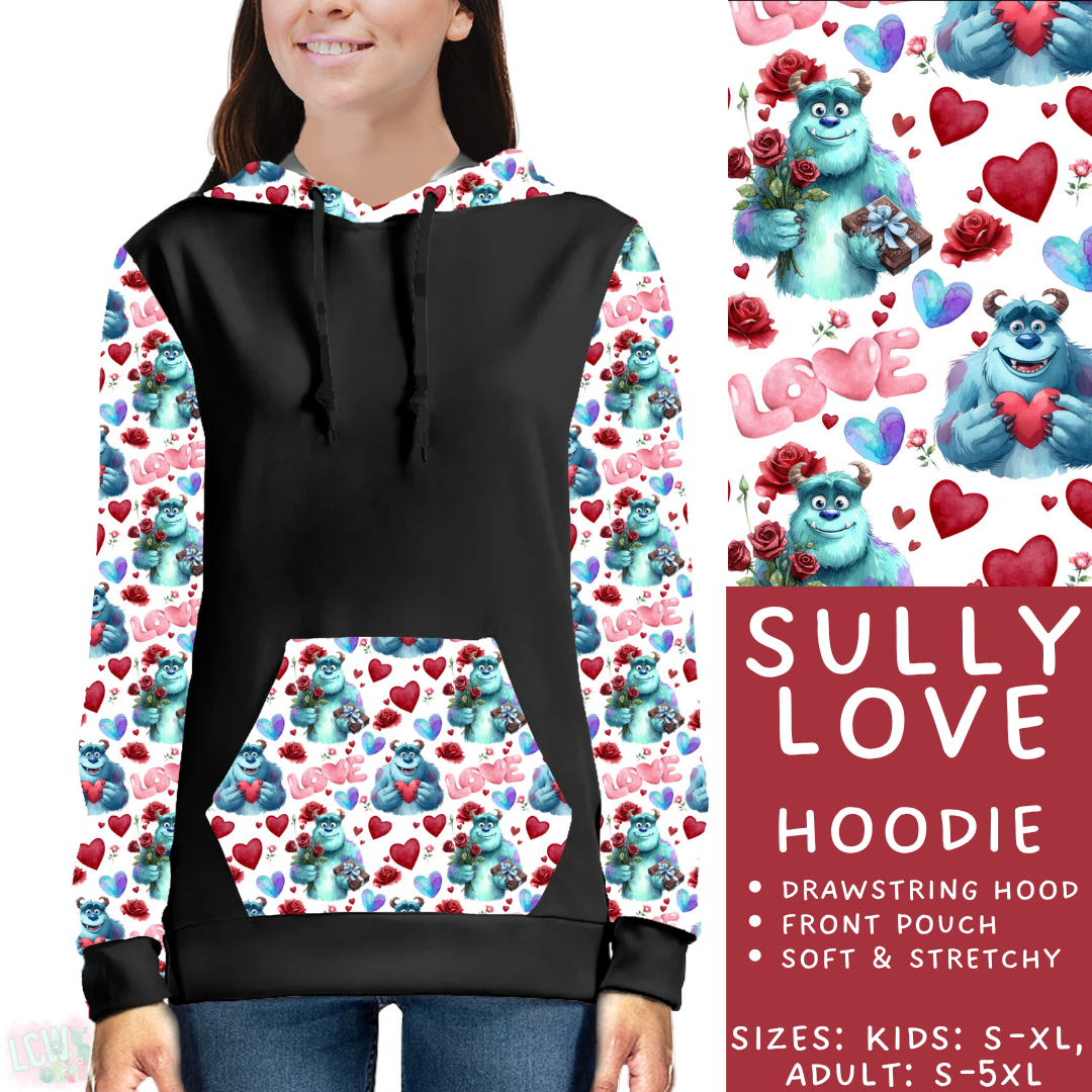 Batch #457 - Magical Character Love Collection - Closes 12/1 - ETA mid Jan - Sully Love Hoodie