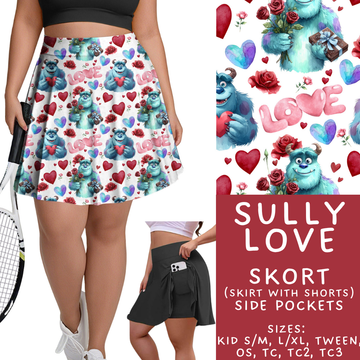 Batch #457 - Magical Character Love Collection - Closes 12/1 - ETA mid Jan - Sully Love Alien Skort