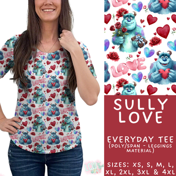 Batch #457 - Magical Character Love Collection - Closes 12/1 - ETA mid Jan - Sully Love Everyday Tee