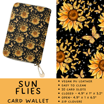 Batch #460 - Zip It Collection - Closes 12/5 - ETA late Jan - Sun Flies Card Wallet