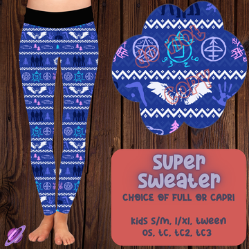 SUPER SWEATER - B99 - LEGGING/CAPRI PREORDER CLOSING 10/6