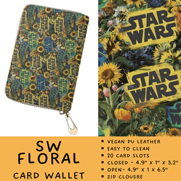 Batch #460 - Zip It Collection - Closes 12/5 - ETA late Jan - SW Floral Card Wallet