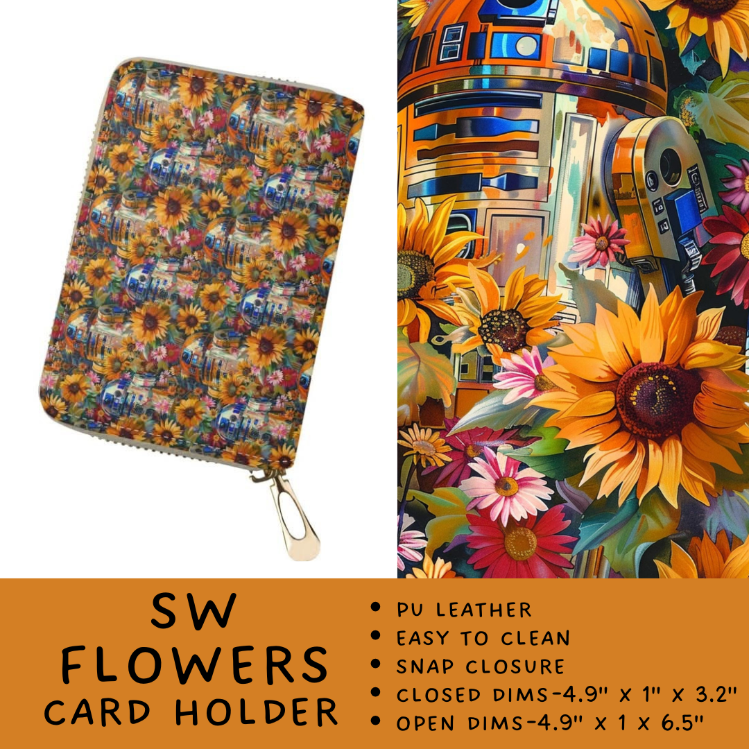 Batch #265 - Card Holders & Foldable Wallets - Closes 1/1 - ETA mid Feb - SW Flowers Card Holder