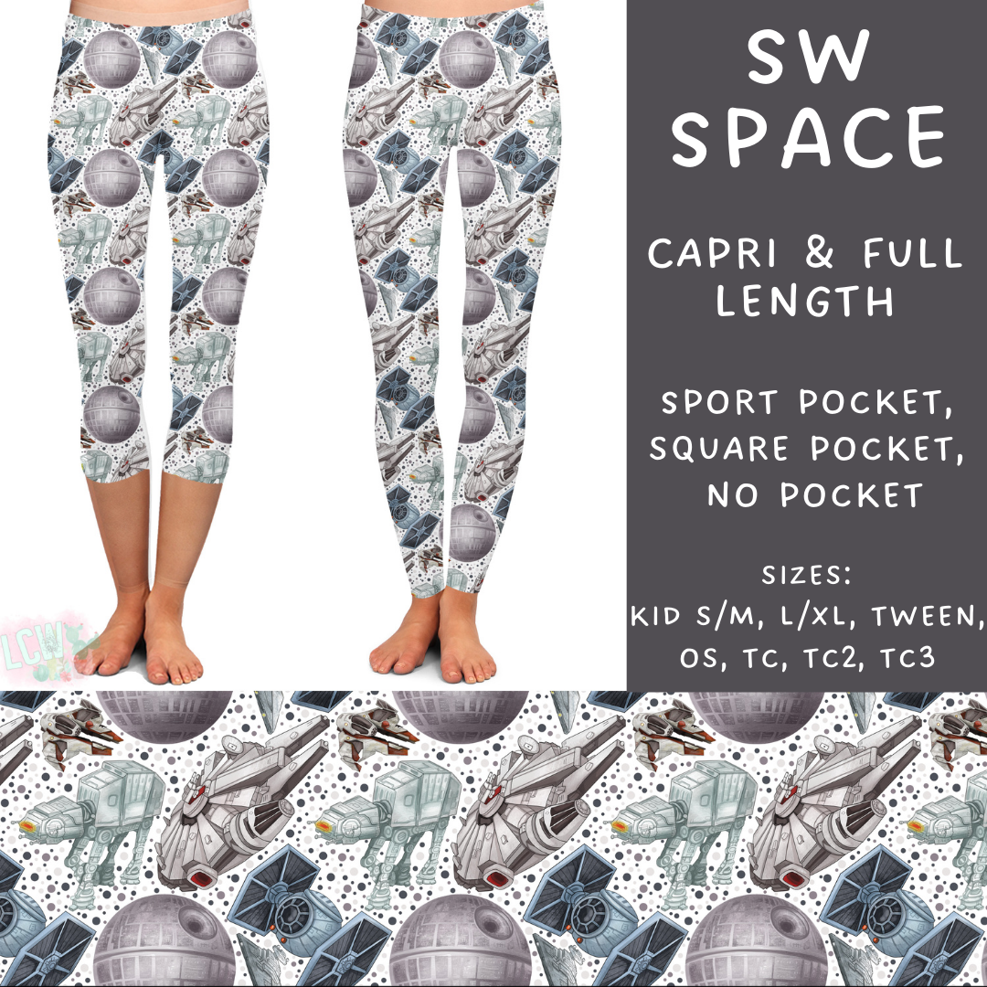 Batch #215 - Cool Characters 5 - Closes 10/11 - ETA late Nov - SW Space Full and Capri Length Leggings