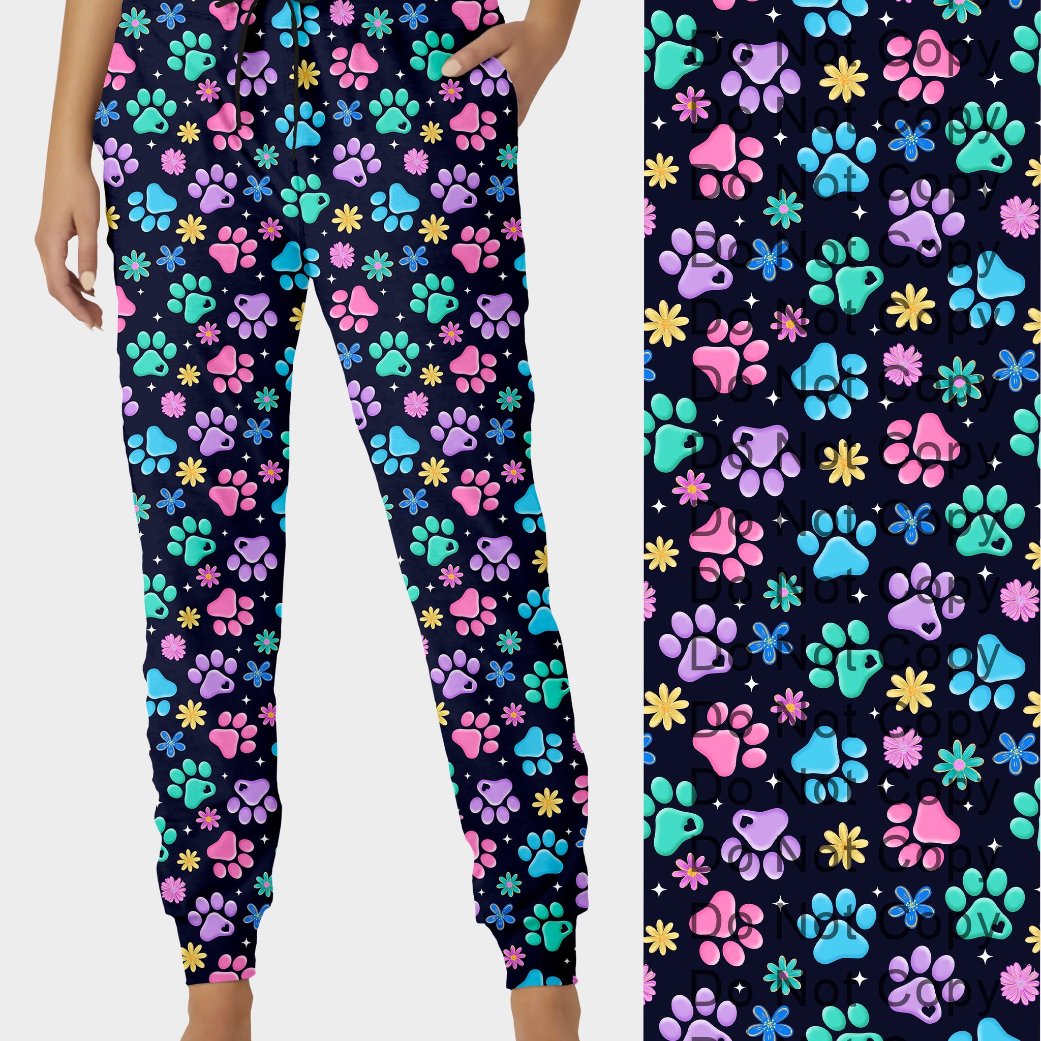 RTS - Spring Paws Joggers