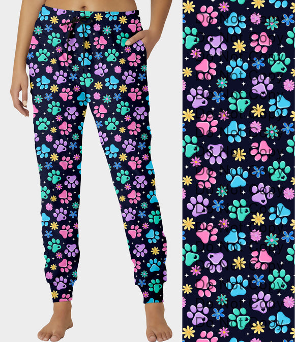 RTS - Spring Paws Joggers