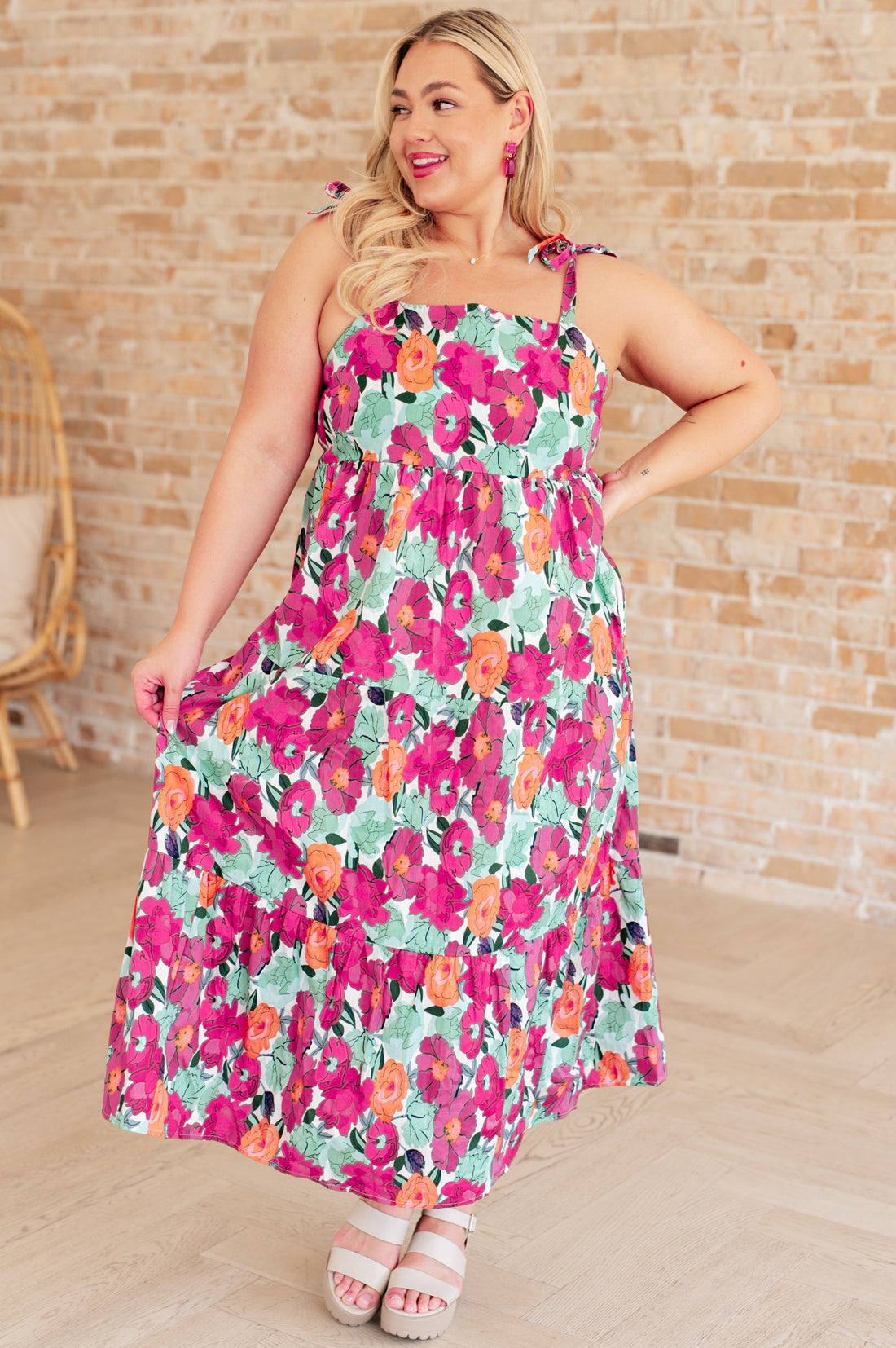Such a Lover Girl Tiered Dress