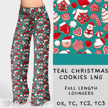 Batch #218 - Christmas Cozy Presale - Closes 10/18 - ETA late Nov - Teal Christmas Trees Loungers