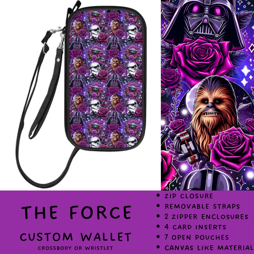 Batch #245 - The Crossbody Wallet - Closes 11/29 - ETA mid Jan - The Force Crossbody Wallet