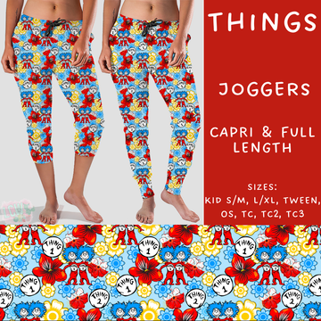 Batch #215 - Cool Characters 5 - Closes 10/11 - ETA late Nov - Things Full and Capri Length Joggers