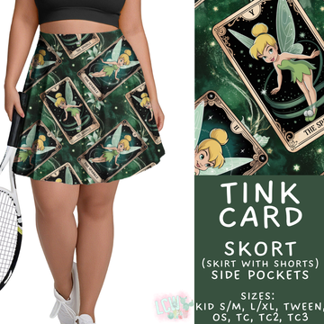 Batch #474 - Princess Tarot - Closes 1/12 - ETA early/mid March - Tink Card Skort