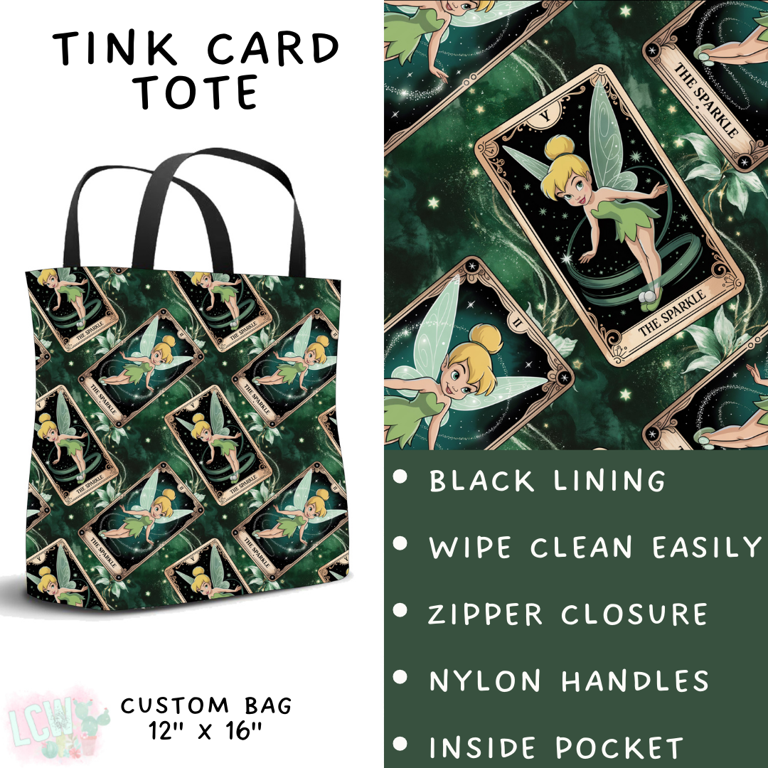 Batch #474 - Princess Tarot - Closes 1/12 - ETA early/mid March - Tink Card Tote